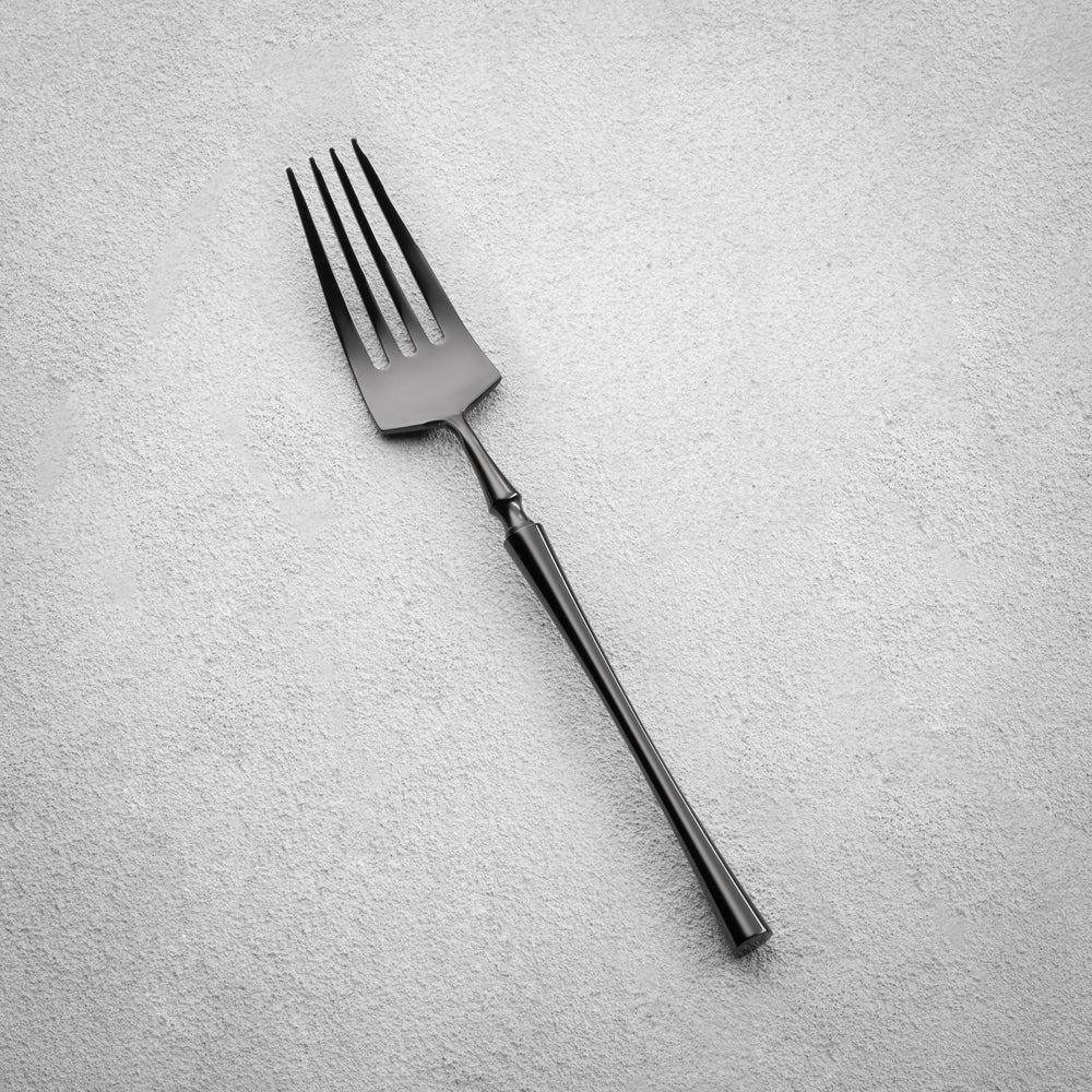 Vikko - Irene, Shiny Black, 18/10 SS, Dinner Fork