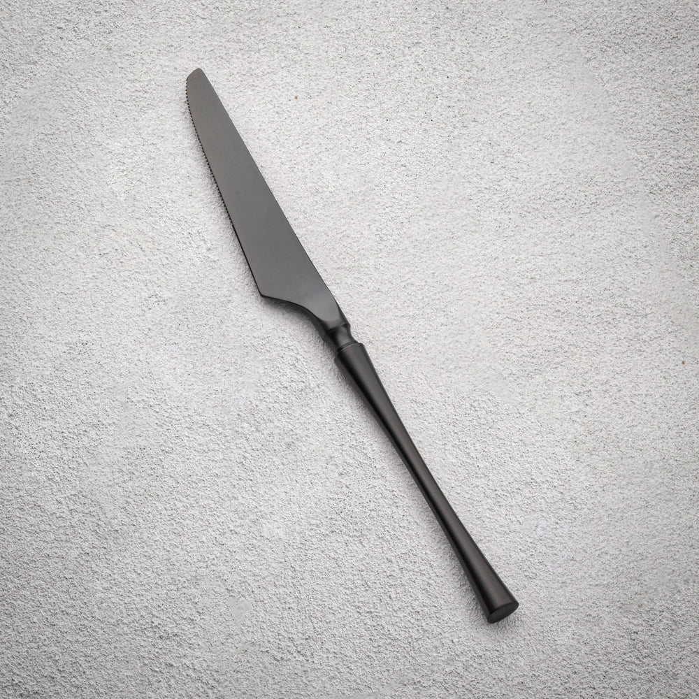 Vikko - Irene, Brushed Black, SS, Knife