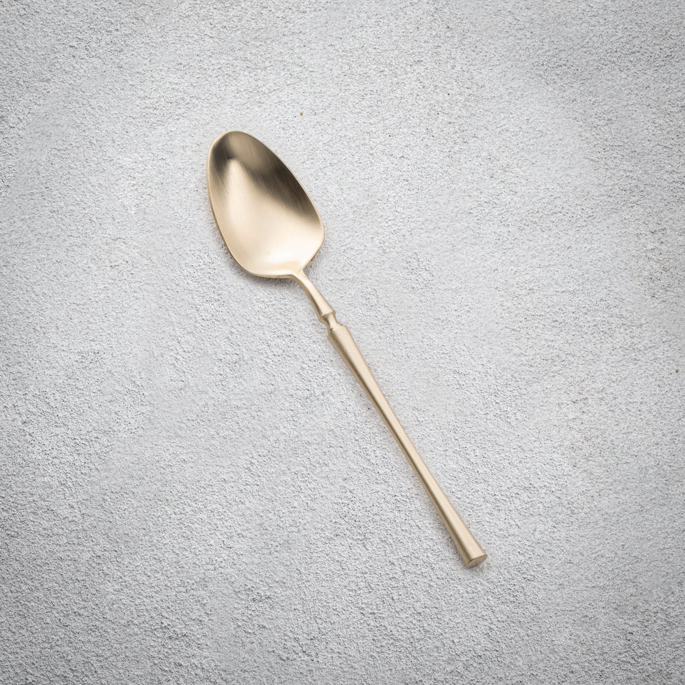 Vikko - Irene, Brushed Champagne Gold, 18/10 SS, Teaspoon