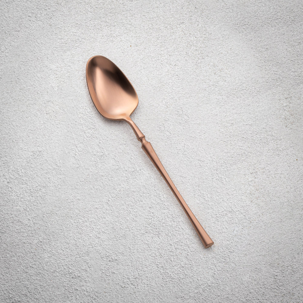 Vikko - Irene, Brushed Rose Gold, 18/10 SS, Teaspoon