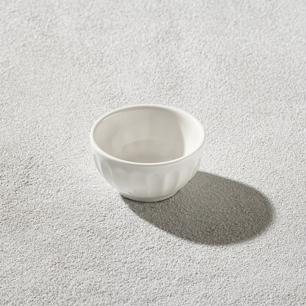 Vikko - Lightning, Mini Round Appetizer Bowl, White, 1.5 oz