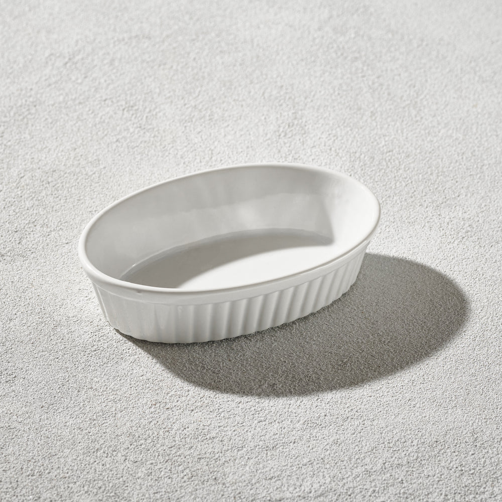Vitrex - Ramekin Baking Dish, White, 5.5" x 3.75", 8.5 oz