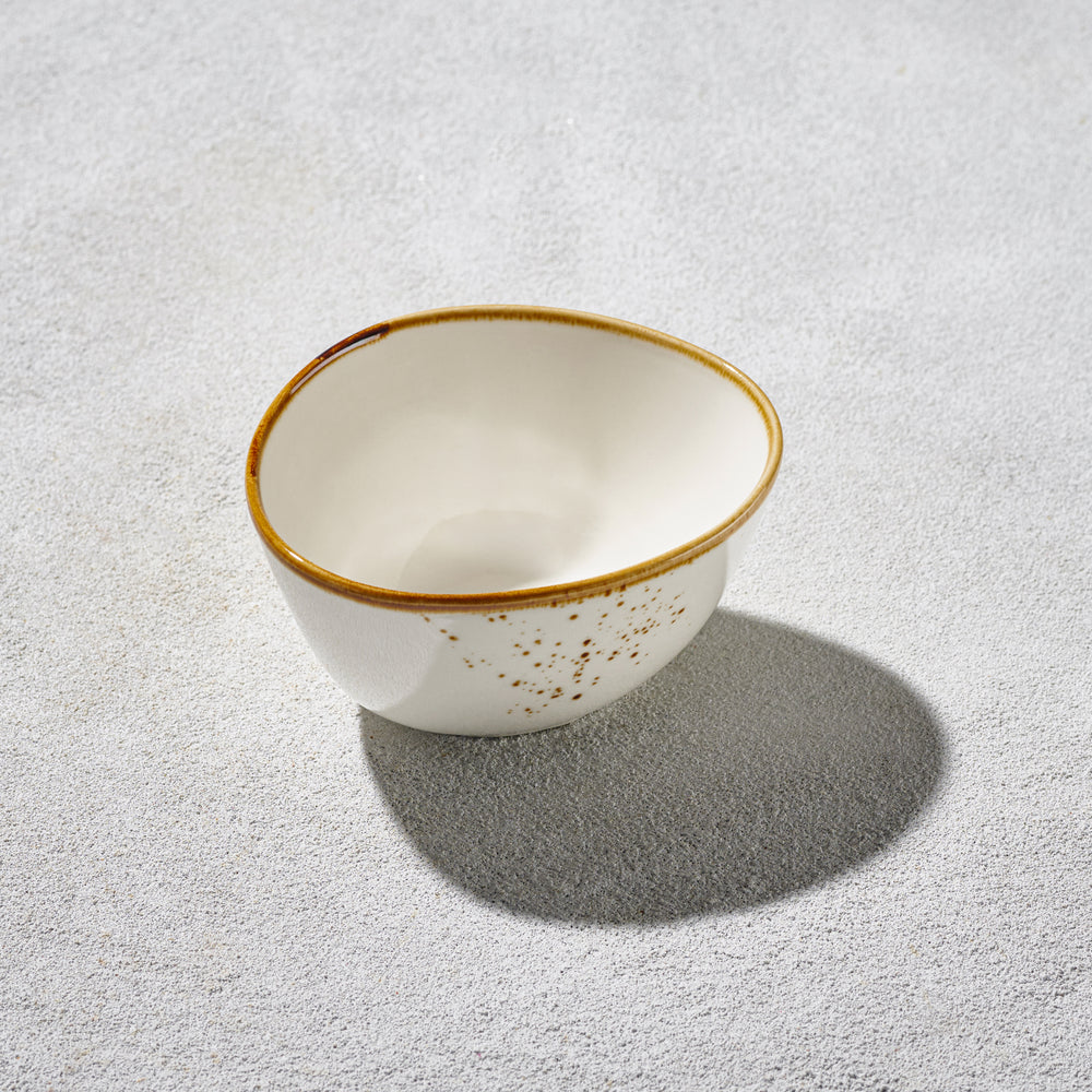 Terra - Oval Bowl, White, 4.75", 11 oz