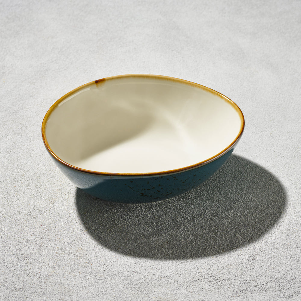 Terra - Oval Bowl, Dark Blue, 8.5", 48 oz