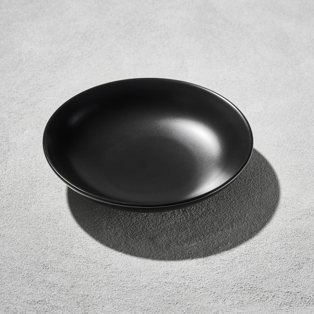 Terra - Coupe Bowl, Black, 8.5", 24 oz