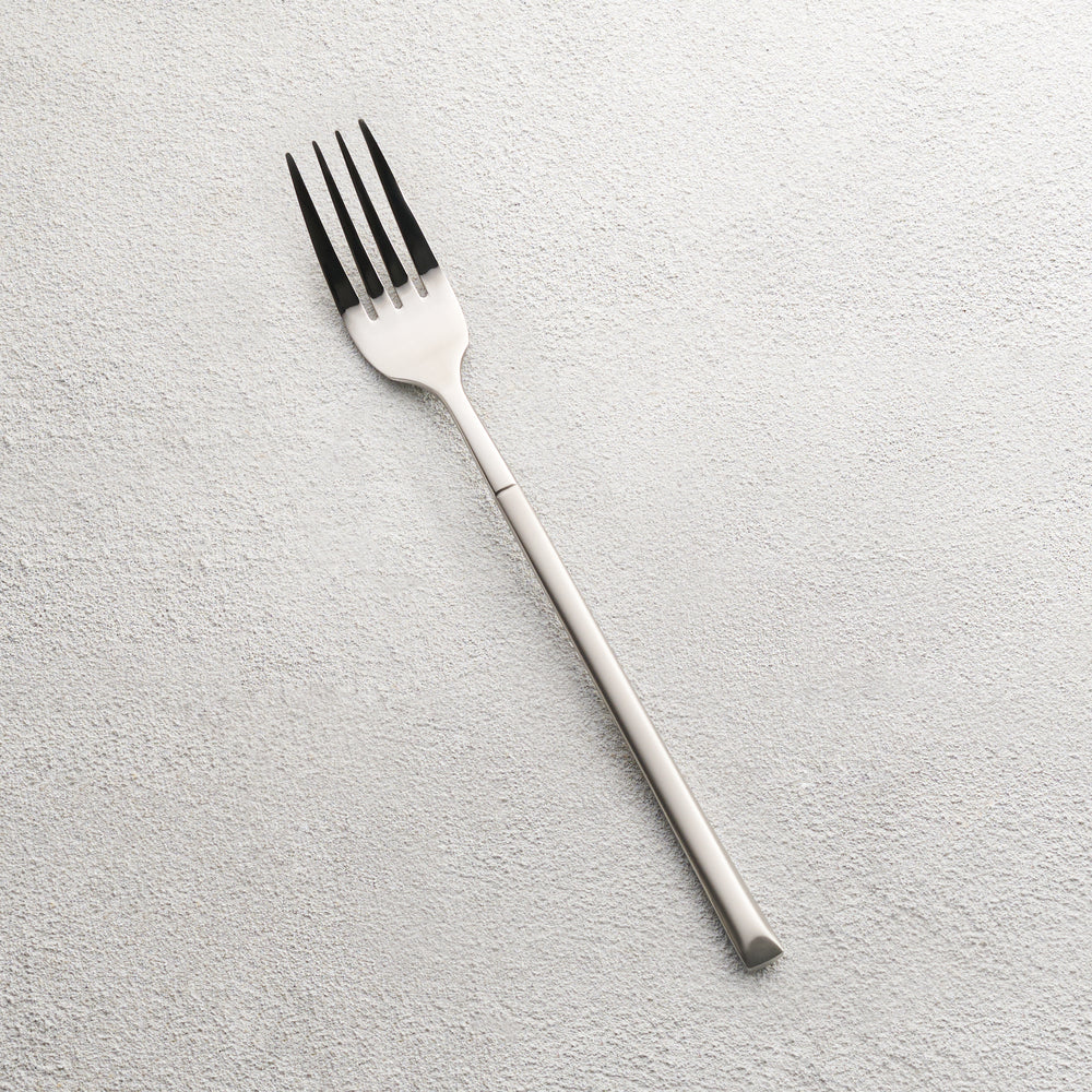 Vikko - Arosa, Shiny Silver with Brushed Handle, 18/10 SS, Dinner Fork