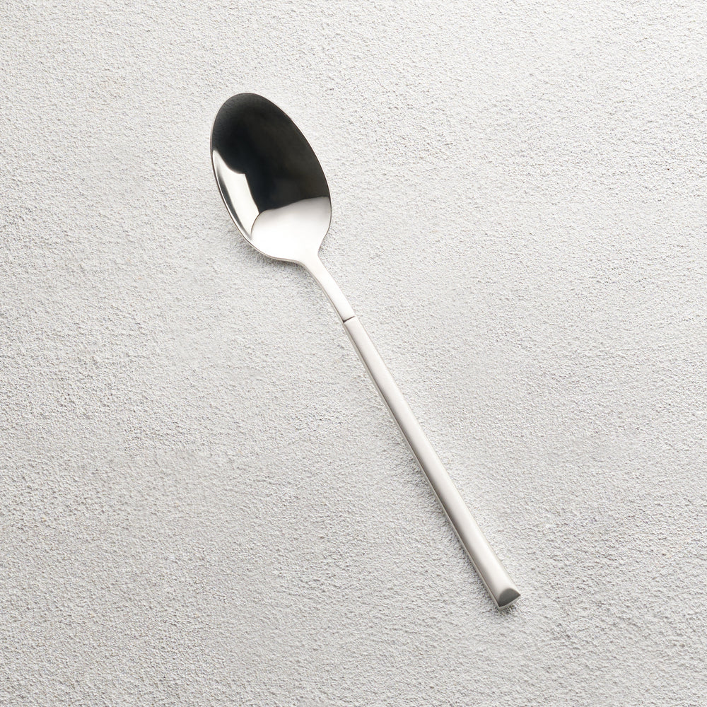 Vikko - Arosa, Shiny Silver with Brushed Handle, 18/10 SS, Teaspoon