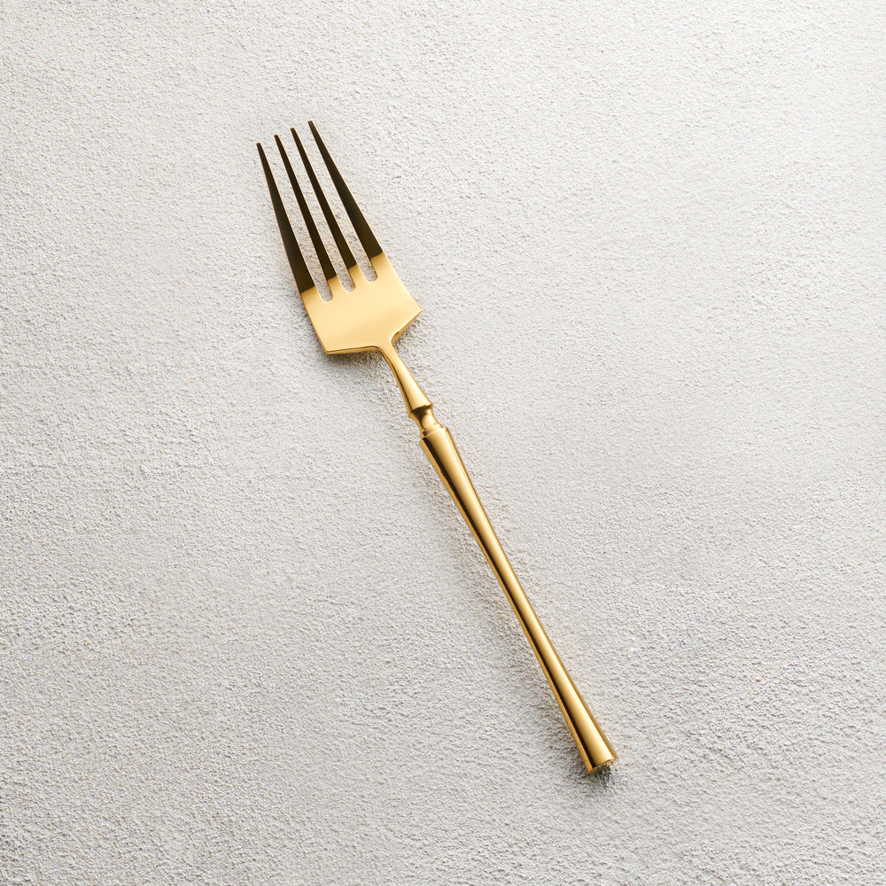Vikko - Irene, Shiny Gold, 18/10 SS, Dinner Fork