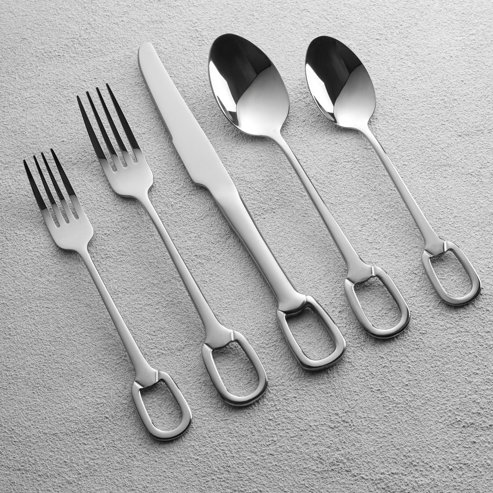 Vikko - Venice, Shiny Silver, 18/10 SS, 20 Pc Flatware Set - Gift Box No Window