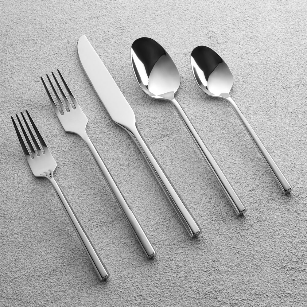 Vikko - Sutherland, Shiny Silver, 18/10 SS, 20 Pc Flatware Set - Gift Box No Window