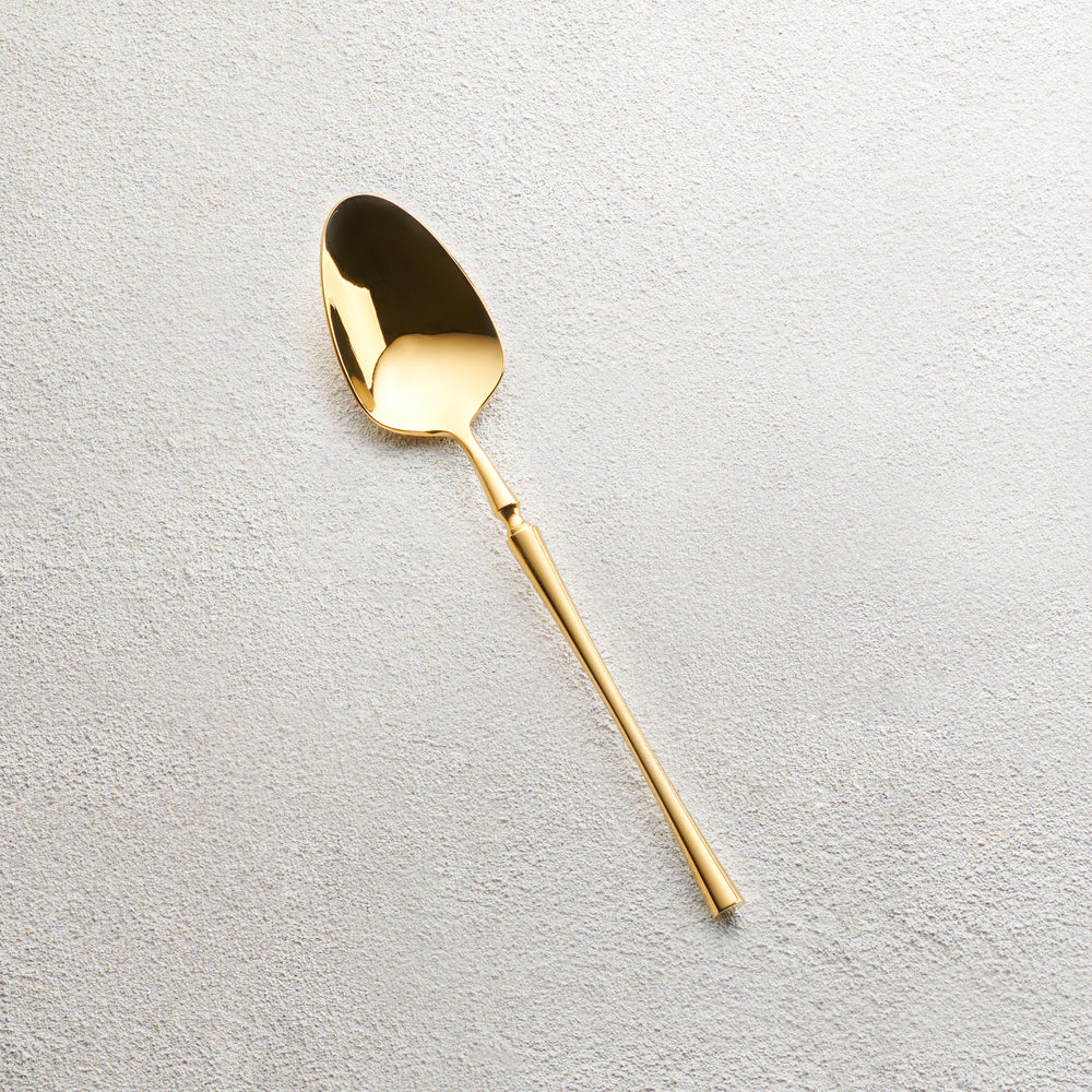Vikko - Irene, Shiny Gold, 18/10 SS, Teaspoon