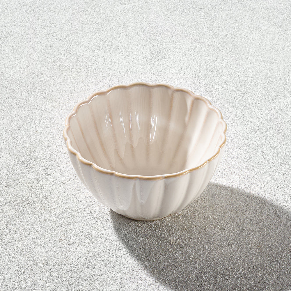 Vikko - Atlantic, Dessert Bowl, Cream, 12 oz