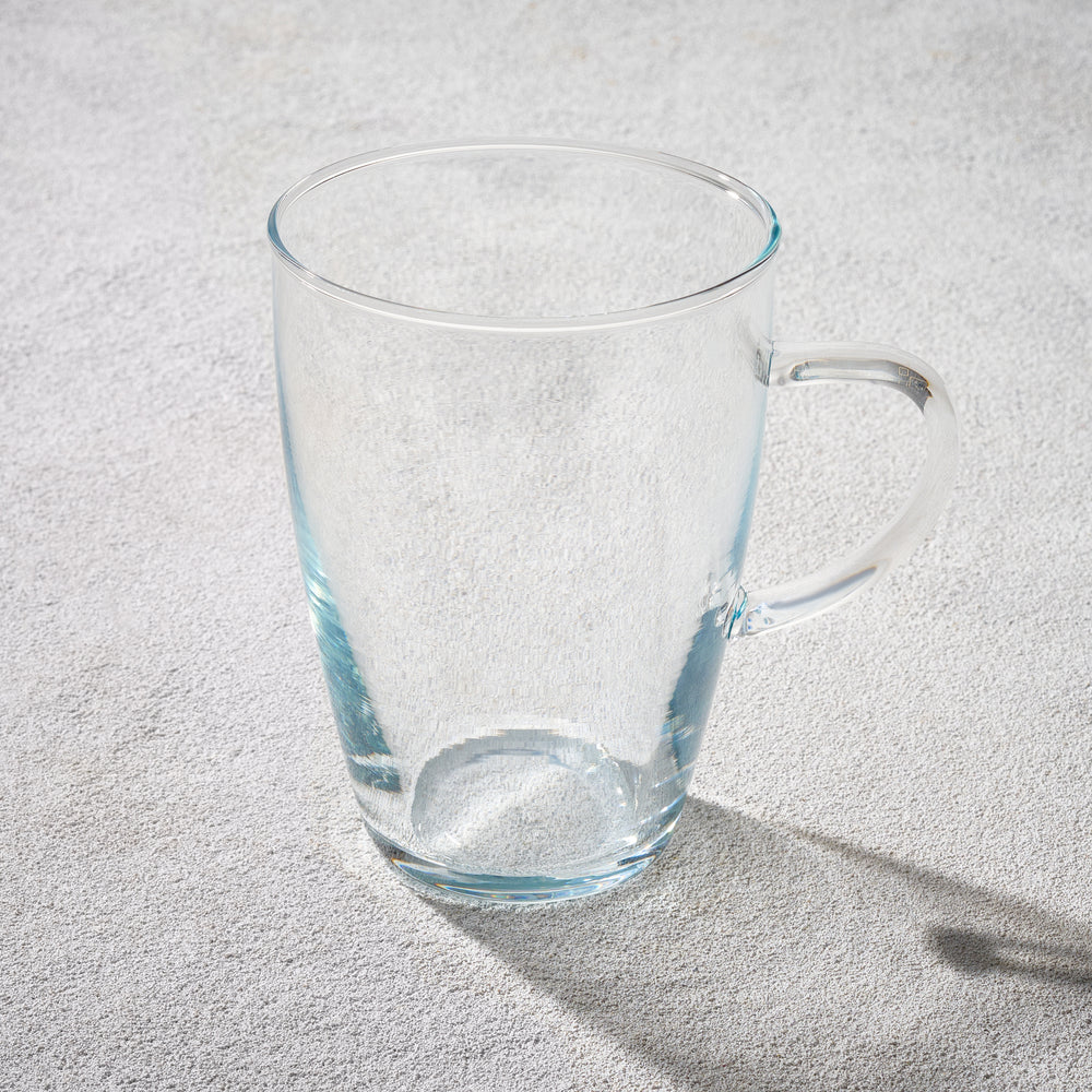Simax - Lyra, Blown Glass Mug, 13.5 oz, 4 Pk