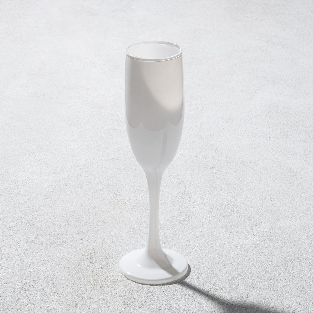 Vikko - Lawrence, Champagne Glass, White, 7 oz