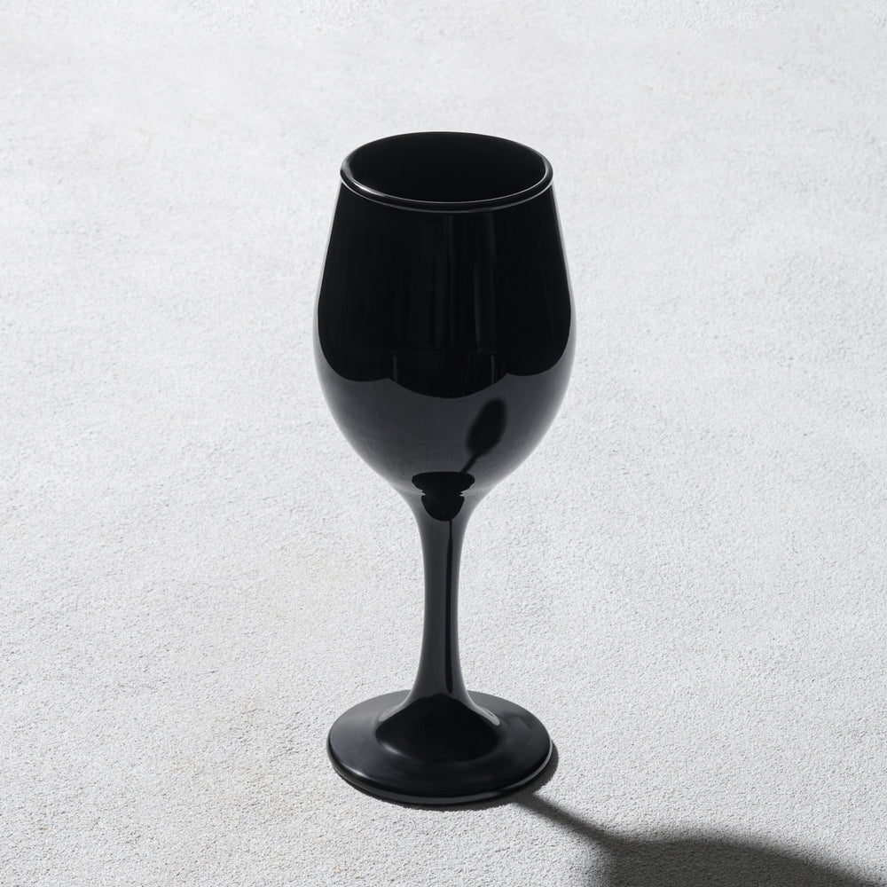 Vikko - Lawrence, Water Glass, Shiny Black, 11 oz