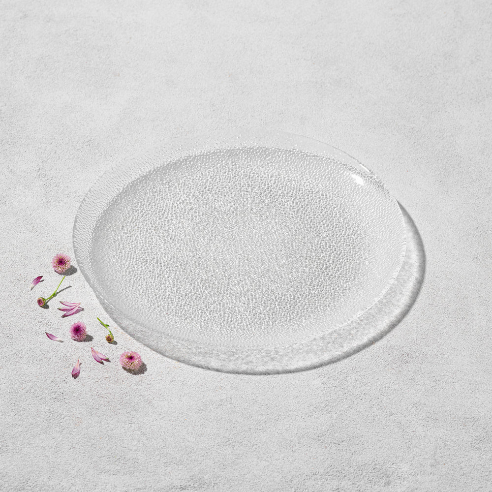 Vikko - Ocean, Glass Dinner Plate, 11"