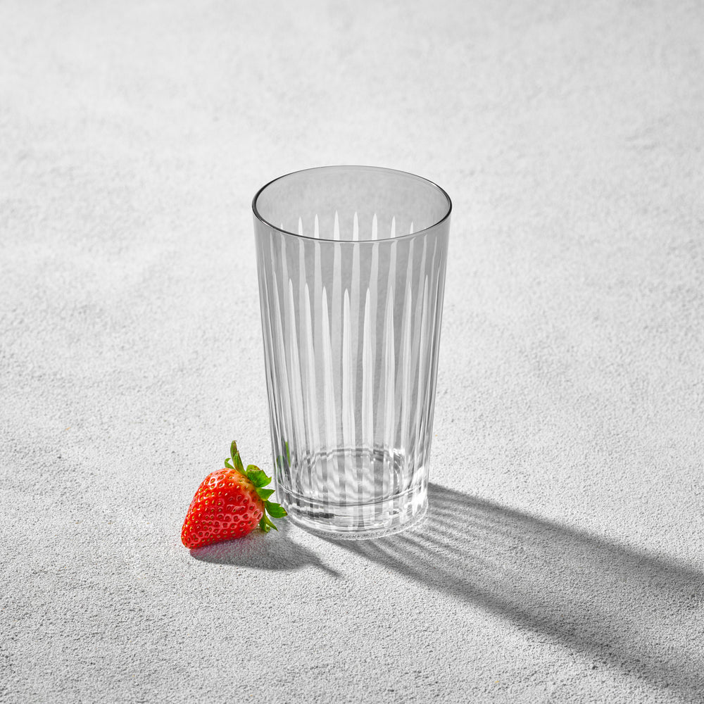Vikko - Timeless, Highball Water Glass, Smoked, 15.5 oz