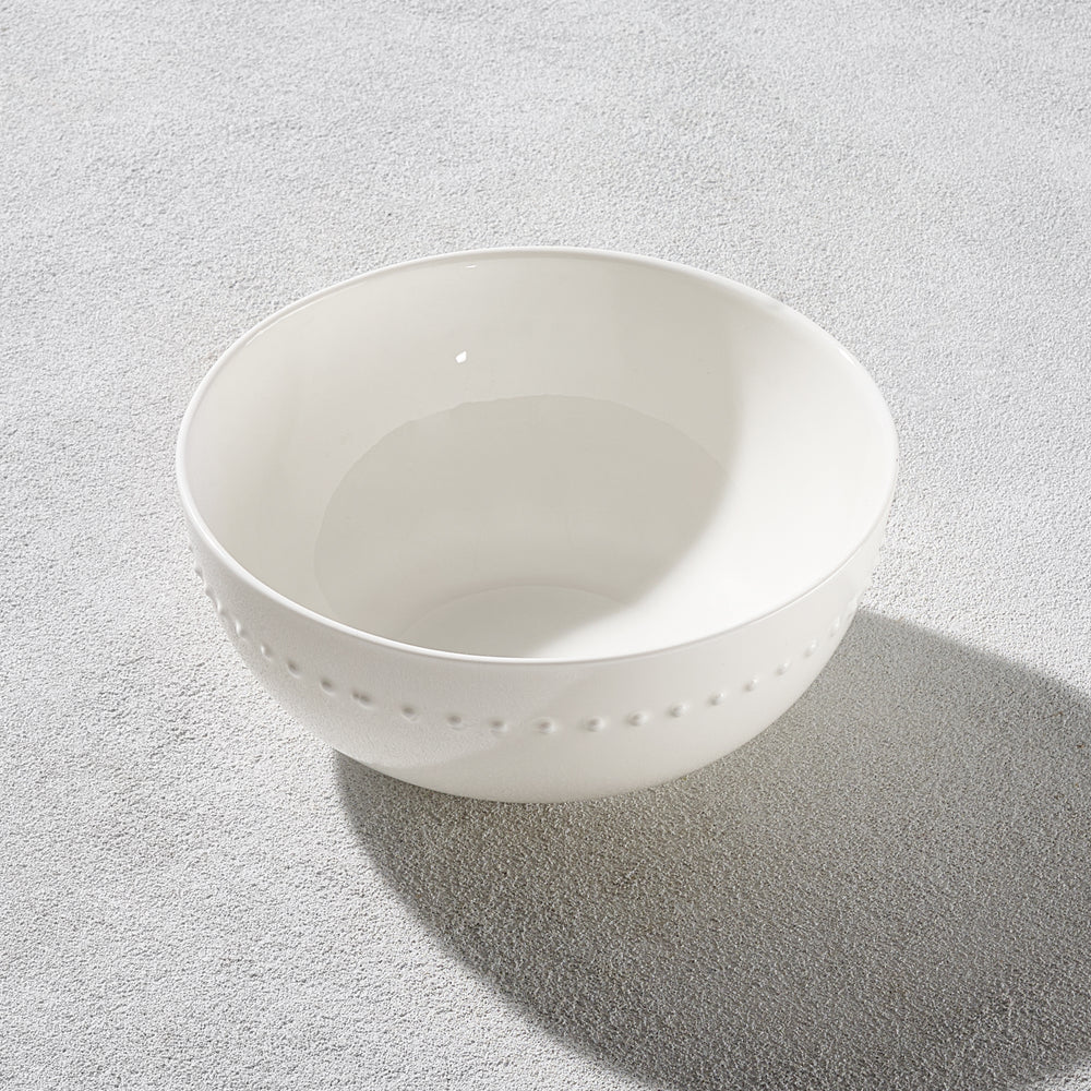 Maison Neuve - Hobnail, Bone China Cereal Bowl