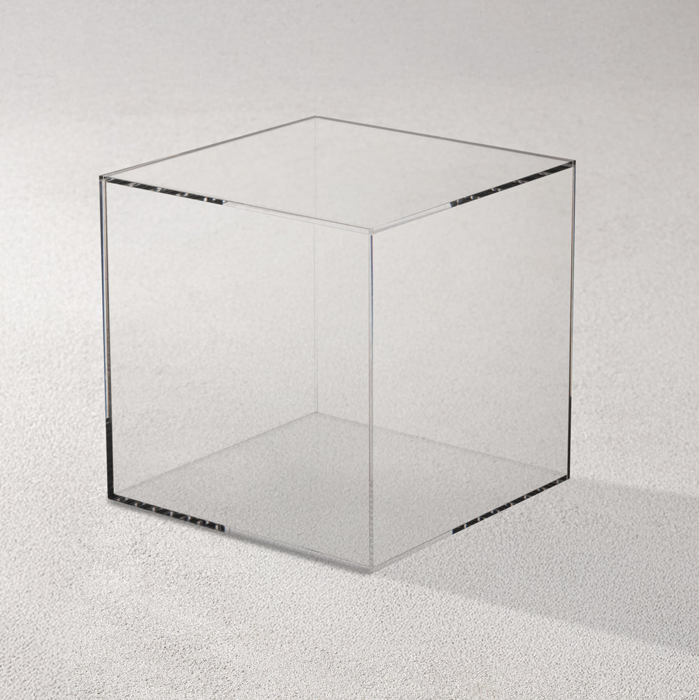 Vikko - Charm, Acrylic Square Cube, Clear, 10"
