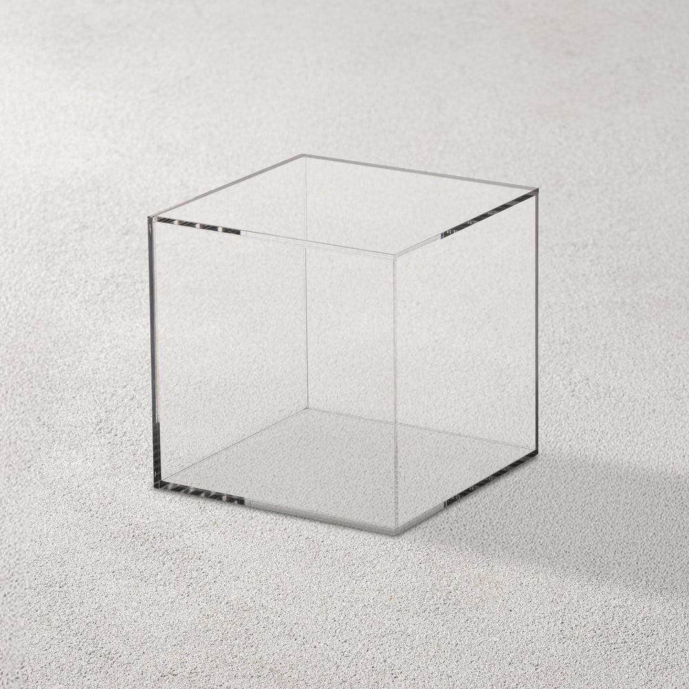 Vikko - Charm, Acrylic Square Cube, Clear, 6"