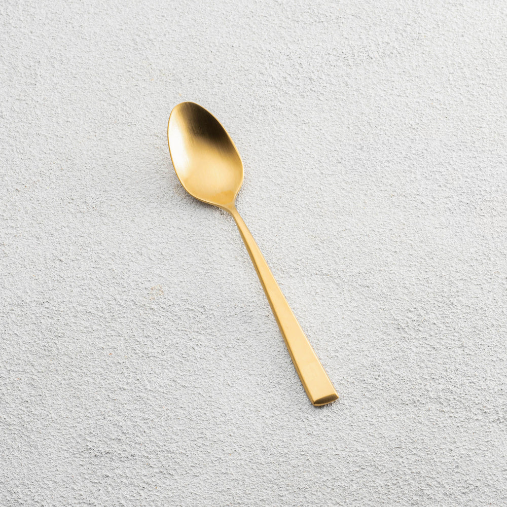 Vikko - Autumn, Brushed Gold, 18/10 SS, Coffee Spoon