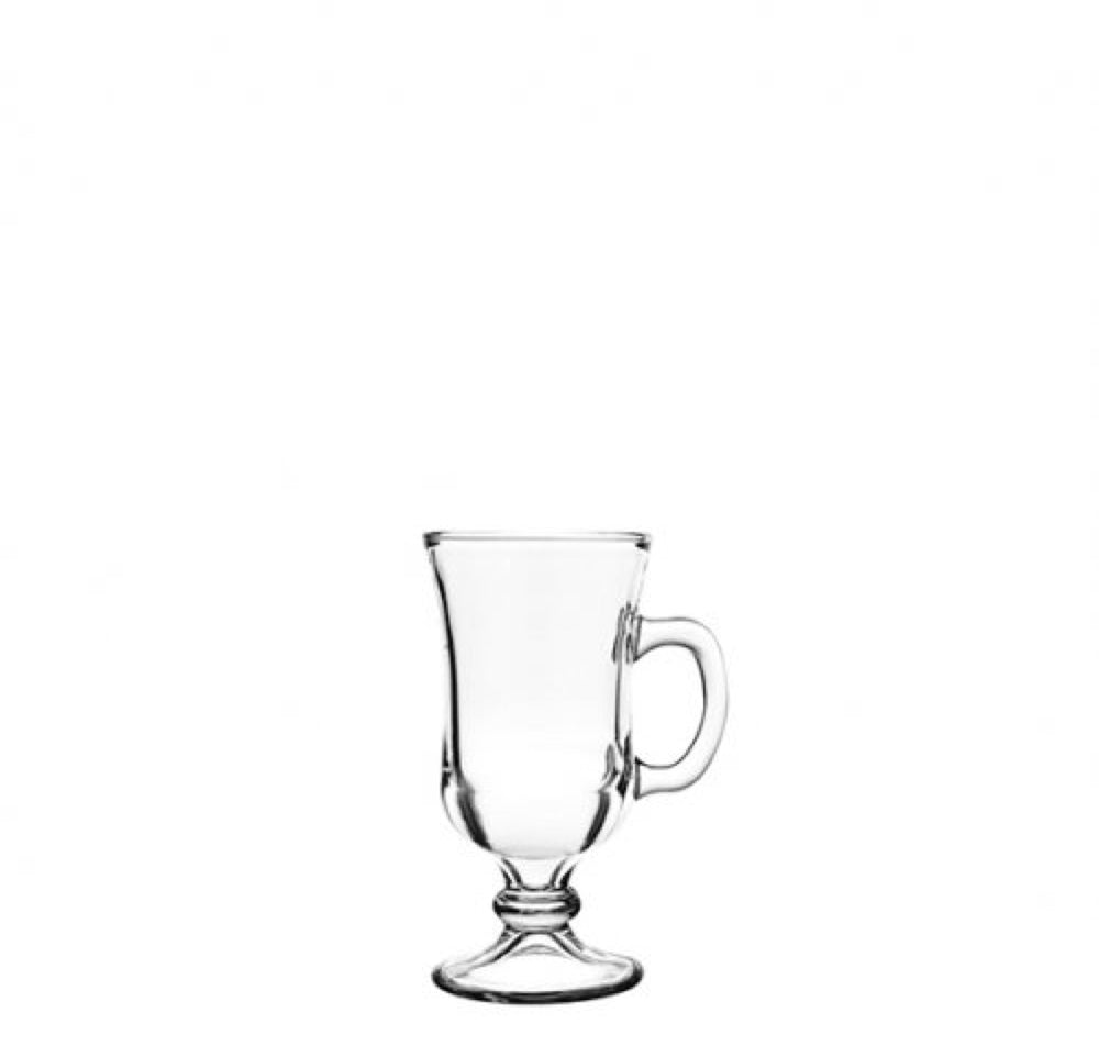 Nadir - Irish, Mini Glass Coffee Cup. 4.5 oz