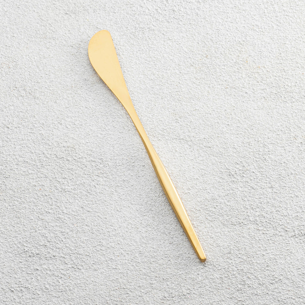 Vikko - Vera, Brushed Champagne Gold, SS, Butter Knife
