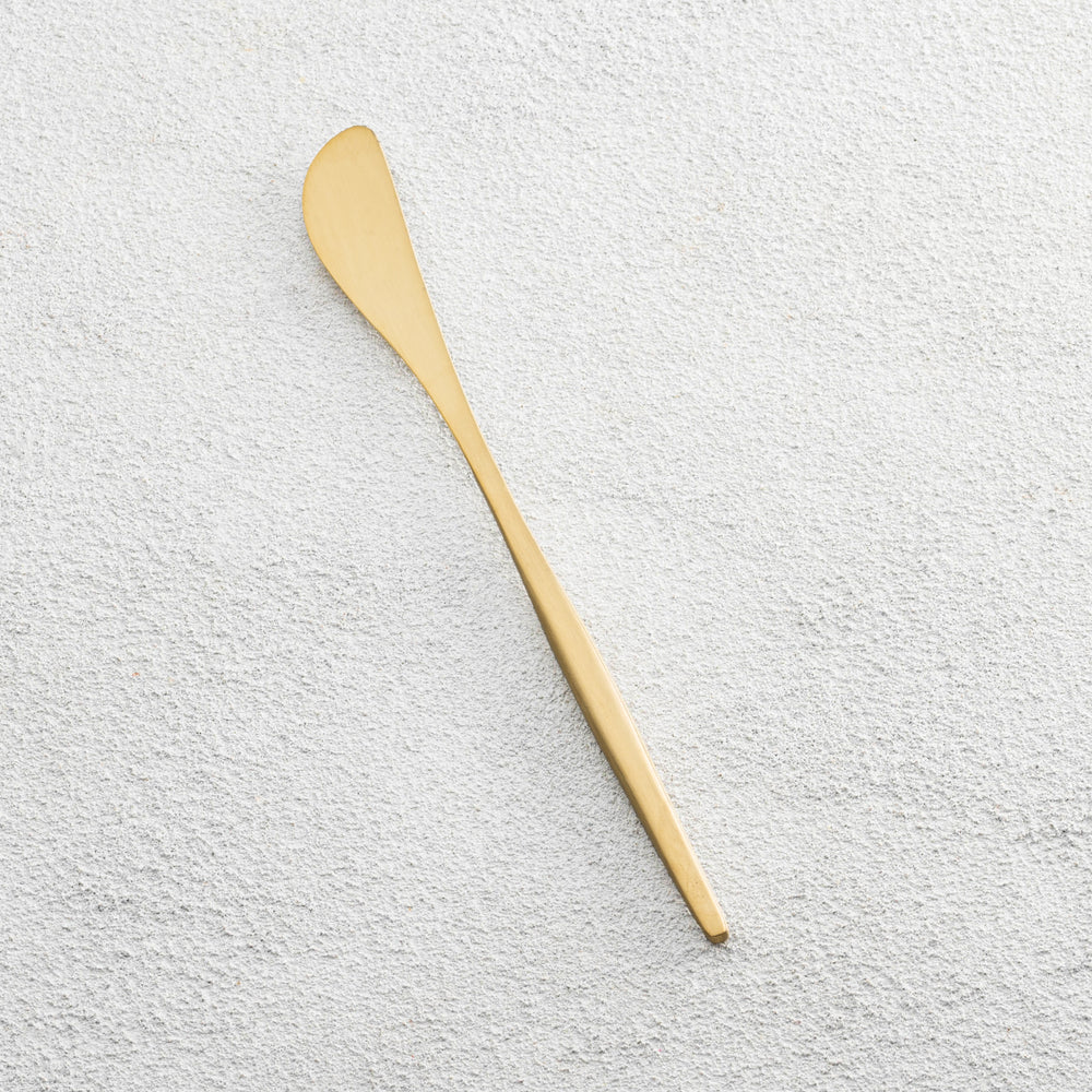 Vikko - Vera, Brushed Gold, SS, Butter Knife