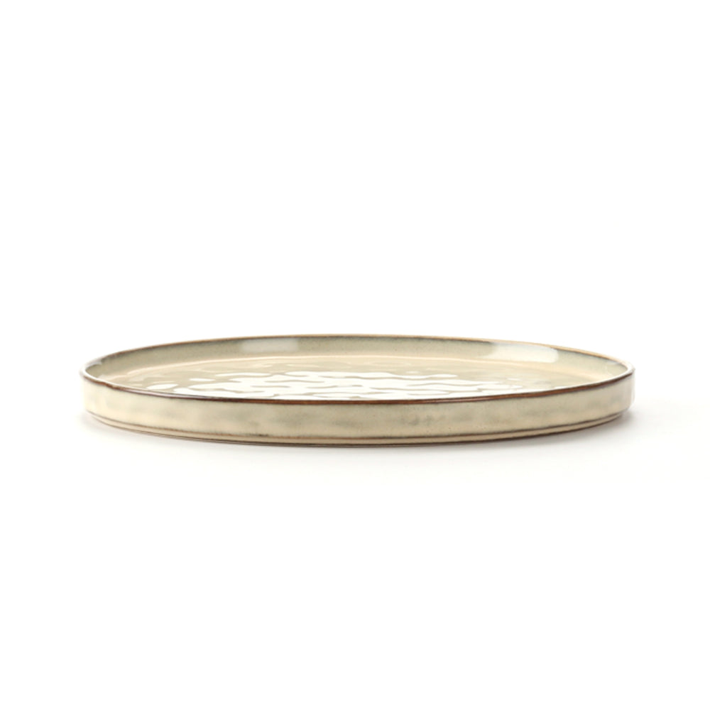Vikko - Timber, Dinner Plate, Taupe, 10.25"