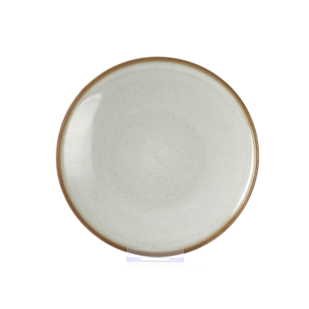 Vikko - Lora, Salad Plate, Stone Beige, 8.25"