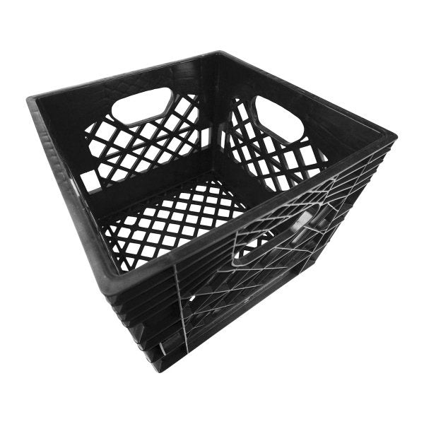 Castro - Square Milk Crate 16 qt, Black