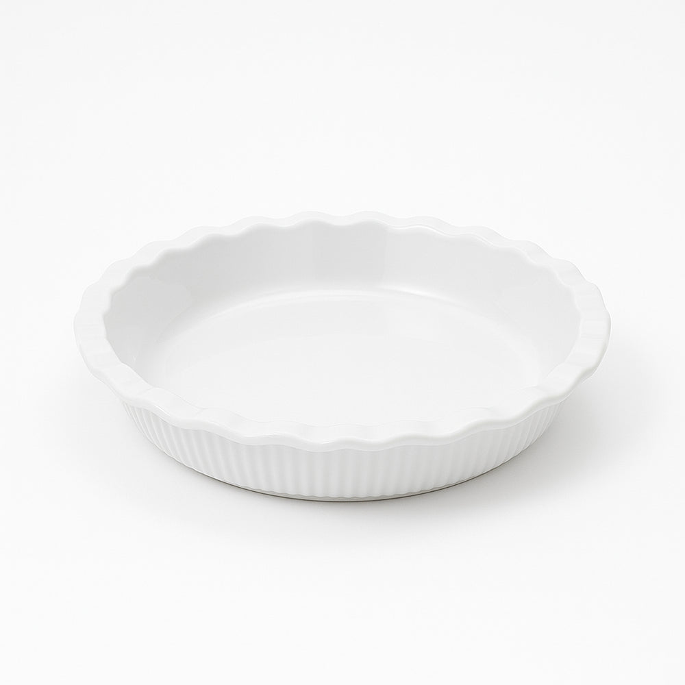 Vikko - Ruffle Pie Dish,  9"