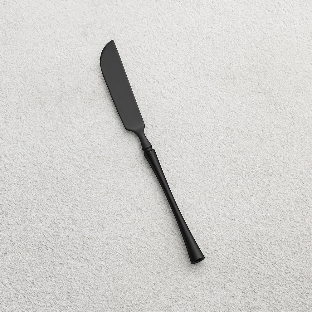 Vikko - Irene, Brushed Black, SS, Butter Knife