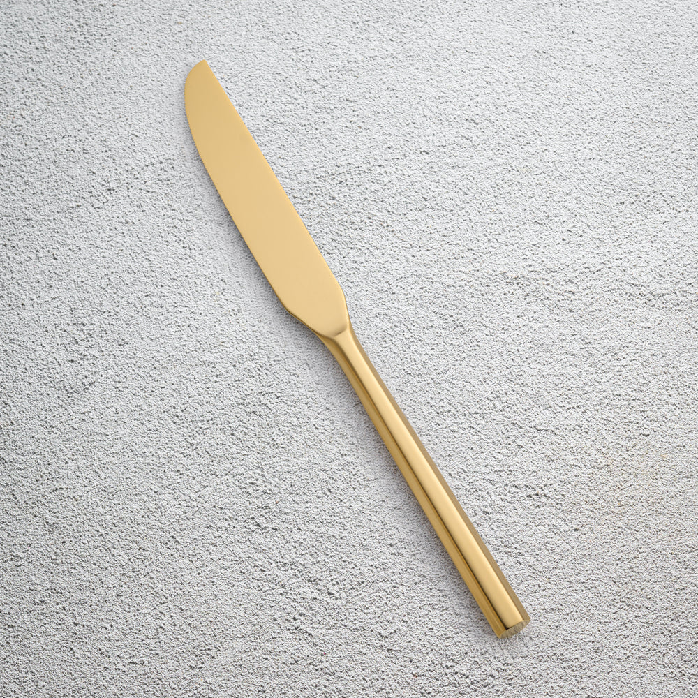 Vikko - Sutherland, Brushed Gold, SS, Knife