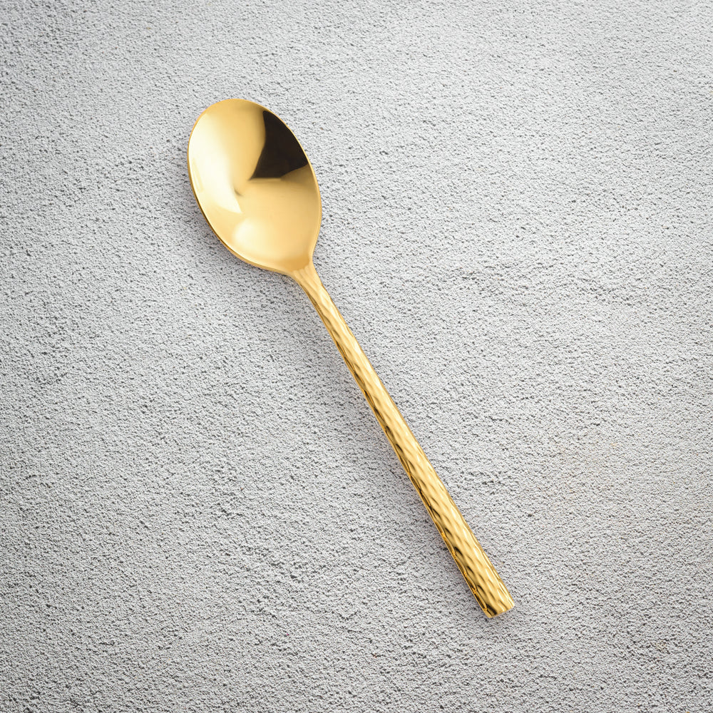 Vikko - Adore, Shiny Gold, 18/10 SS, Soup Spoon