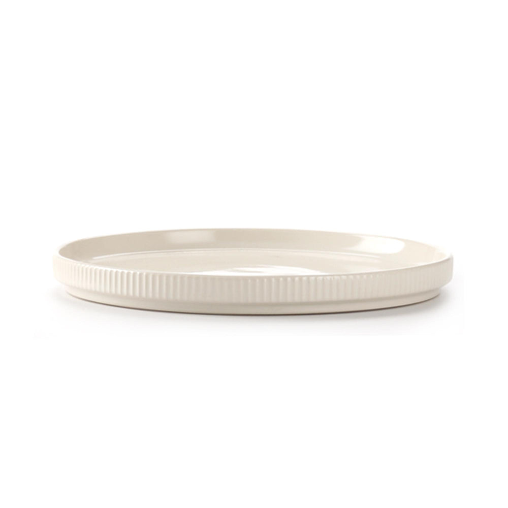 Vikko - Grove, Dinner Plate, Bone White, 10.75"