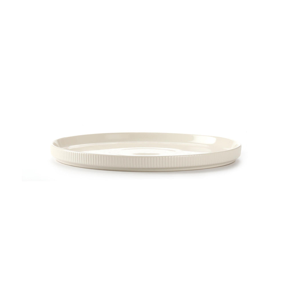 Vikko - Grove, Salad Plate, Bone White, 8.5"