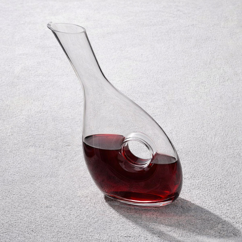Wine Decanter Pierced Design, 25 oz