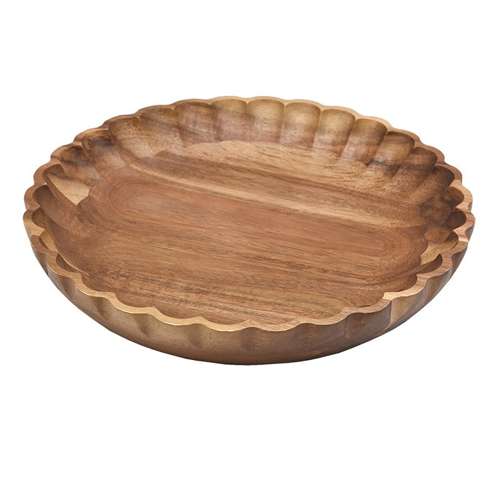 Vikko - Acacia, Wooden Dish, 10" x 1.5"