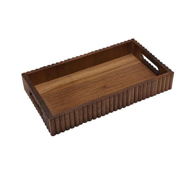Vikko - Acacia, Wooden Tray, 13" x 7.5" x 2"