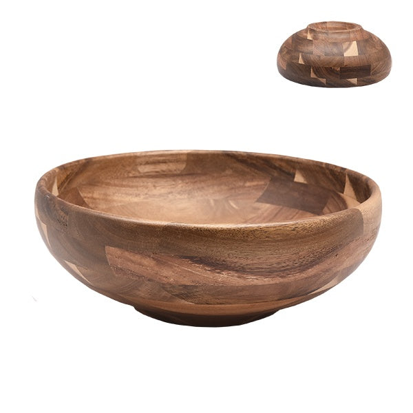 Vikko - Acacia, Salad Bowl, 10" x 3.5"