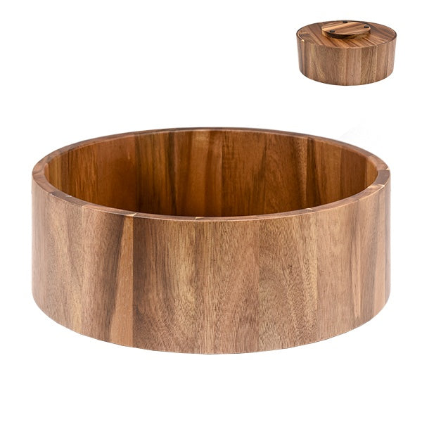 Vikko - Acacia, Straight-Sided Bowl, 12" x 4.5"