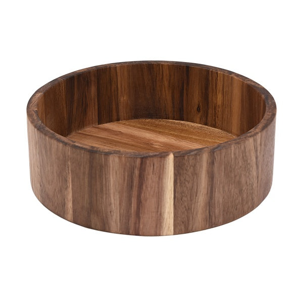 Vikko - Acacia, Straight-Sided Bowl, 8" x 2.5"