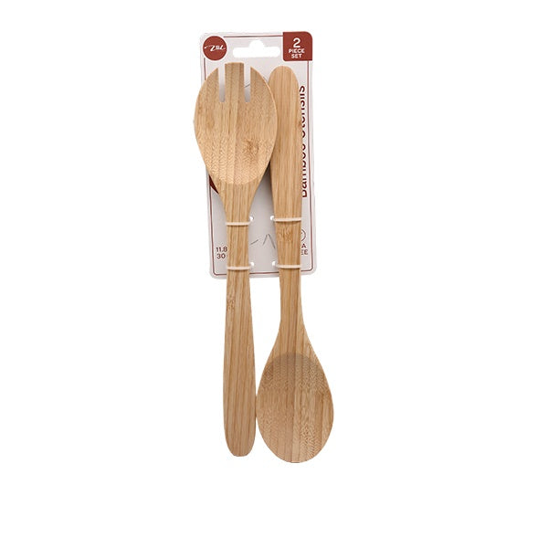 Vikko - Bamboo, Spoon, 13" x 2.5", 2 Pc Set