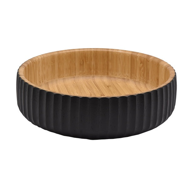 Vikko - Bamboo, Black Bowl, 8.5" x 2.5"