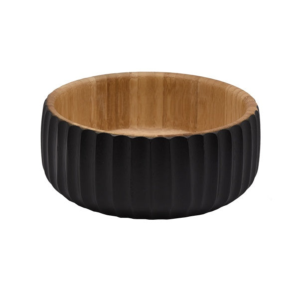 Vikko - Bamboo, Black Bowl, 6" x 2.5"