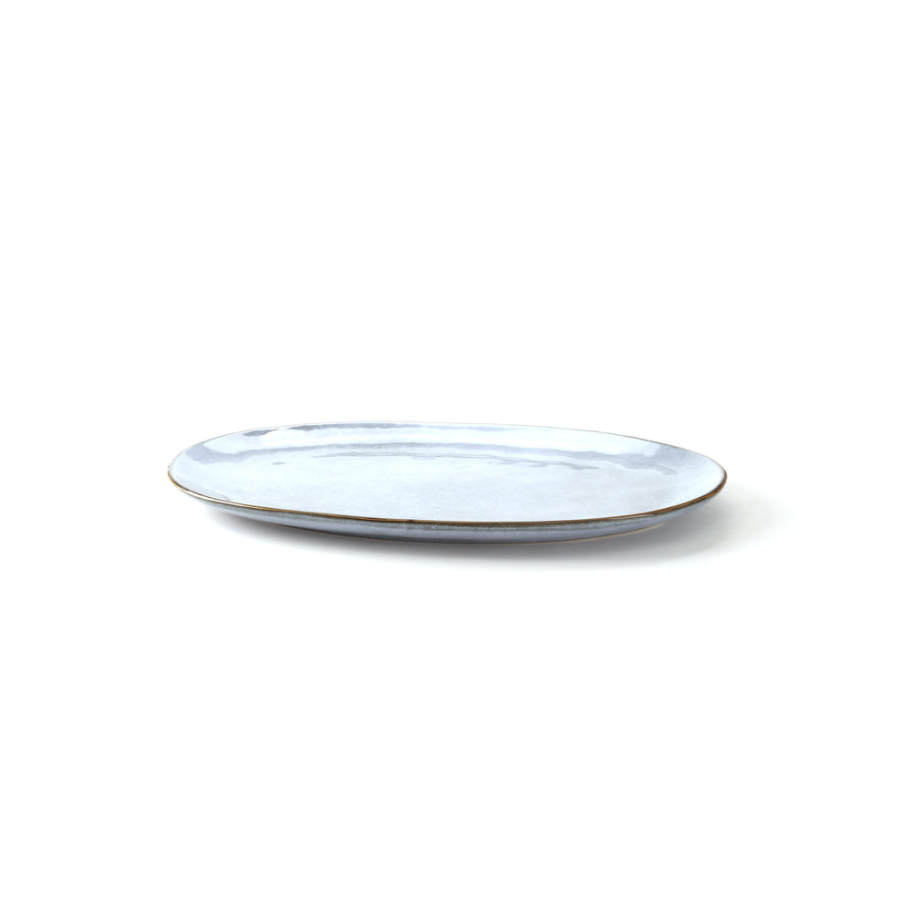 Vikko - Glen, Oval Platter, Blue, 13" x 8"