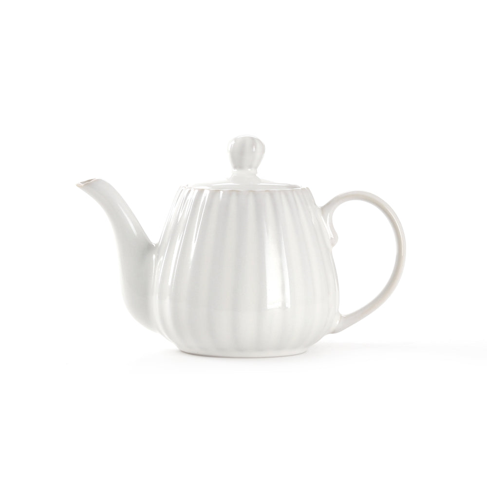 Vikko - Cyprus, Tea Pot, White, 23 oz