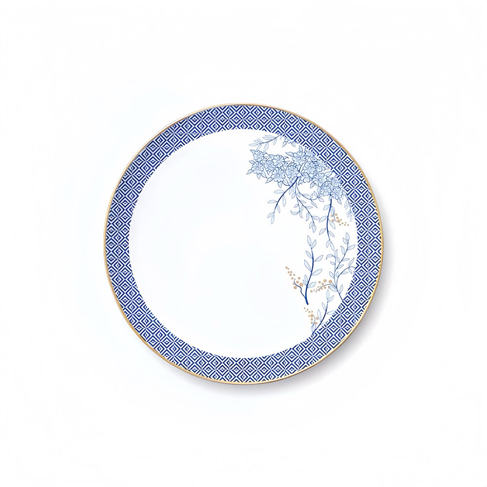 Vikko - Cypress, Salad Plate, Blue, 8"