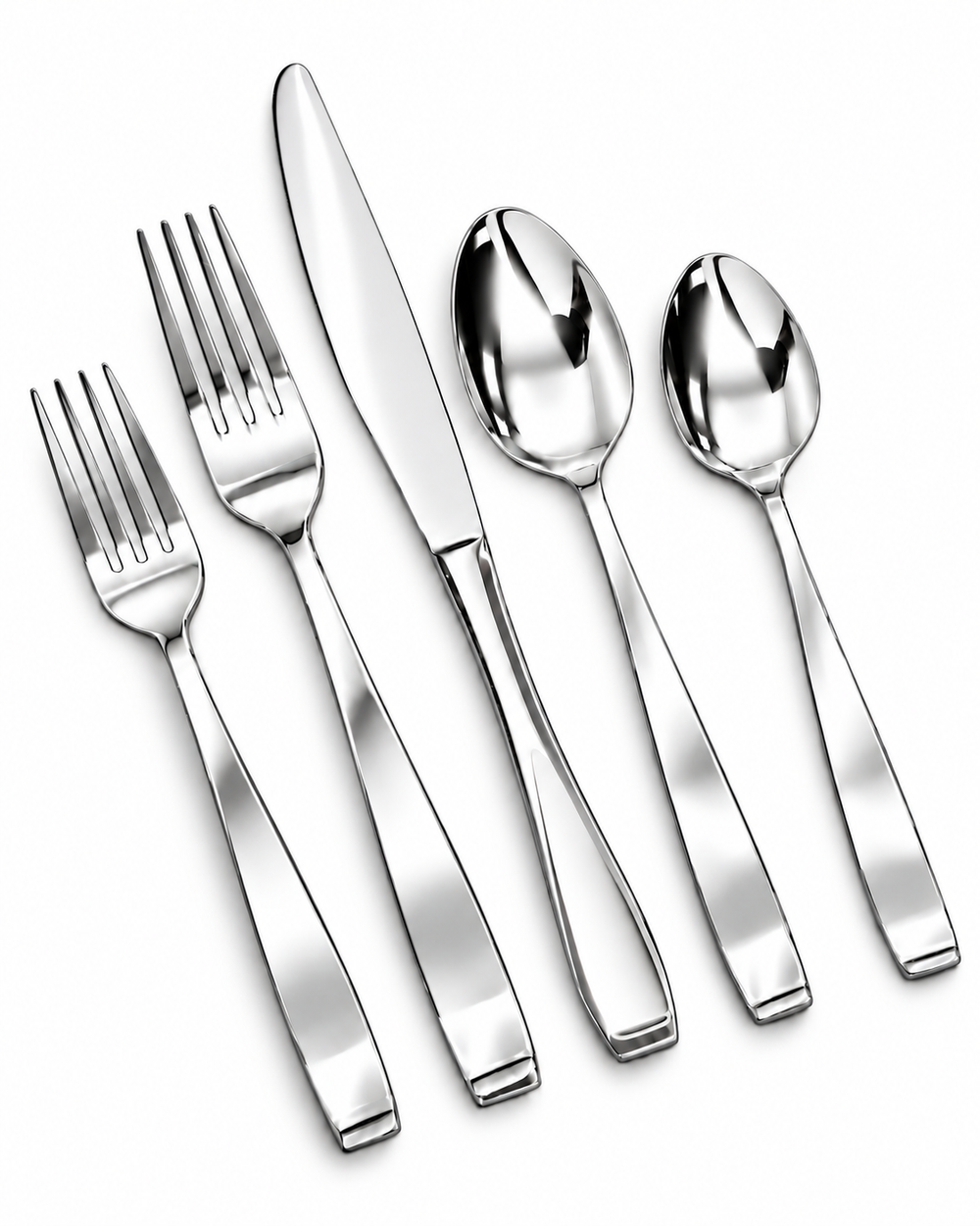 Prestige - Grand Isle, Shiny Silver, SS, 20 Pc Flatware Set - Gift Box